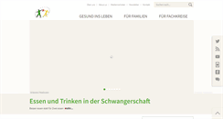 Desktop Screenshot of gesund-ins-leben.de