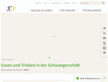 Tablet Screenshot of gesund-ins-leben.de